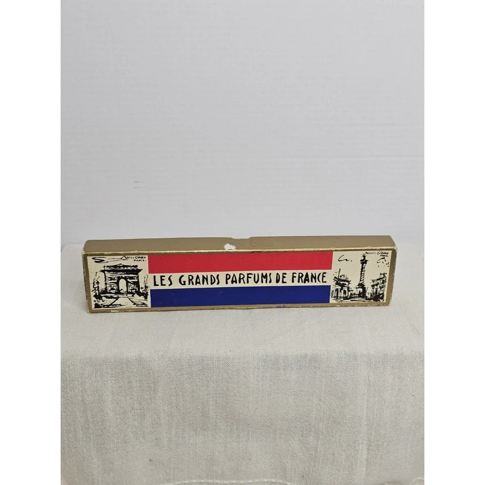 Vintage Les Grands Parfums De France Box Bottles